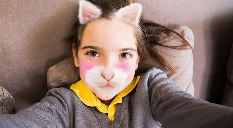 Front Camera Facebook Filter