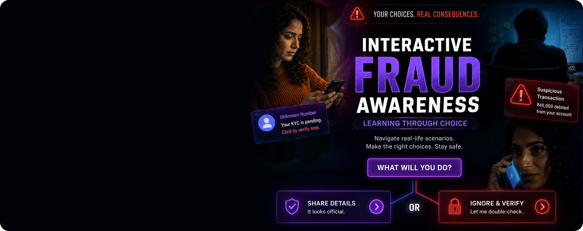 Interactive Fraud Awareness