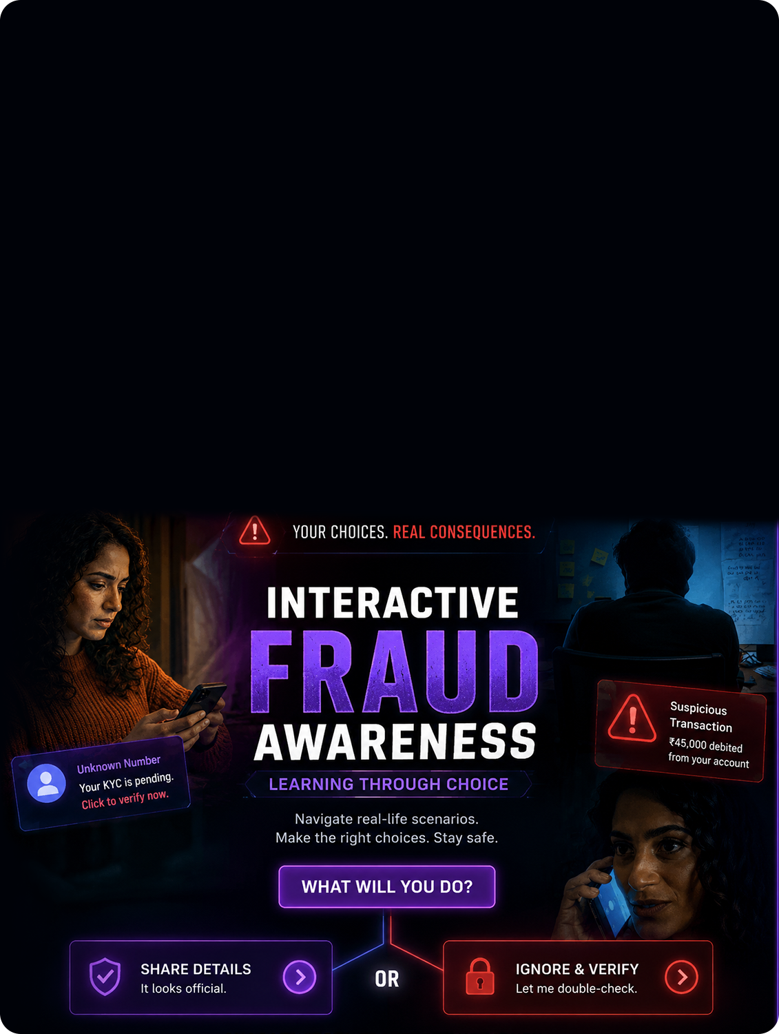 Interactive Fraud Awareness